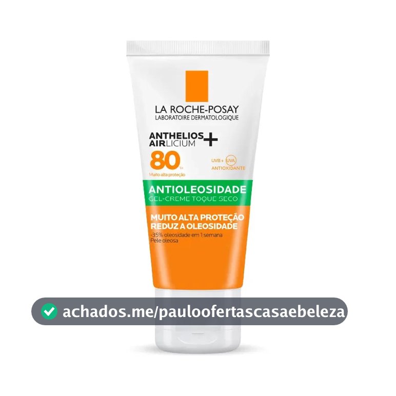Protetor Solar Facial Antioleosidade FPS 80 Anthelios La Roche-Posay 40g
