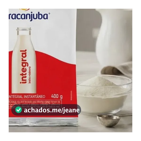 Leite Pó Instantâneo Integral Piracanjuba Pacote 400g