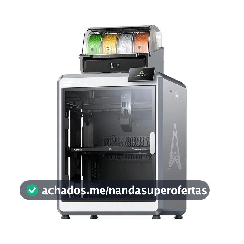 Impressora 3d Creality K2 Plus Combo - 1202080024 Colorida Cinza