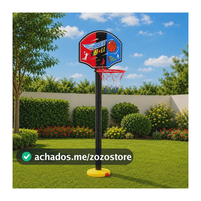 Kit Basquete Infantil Bola 118cm Toys & Toys