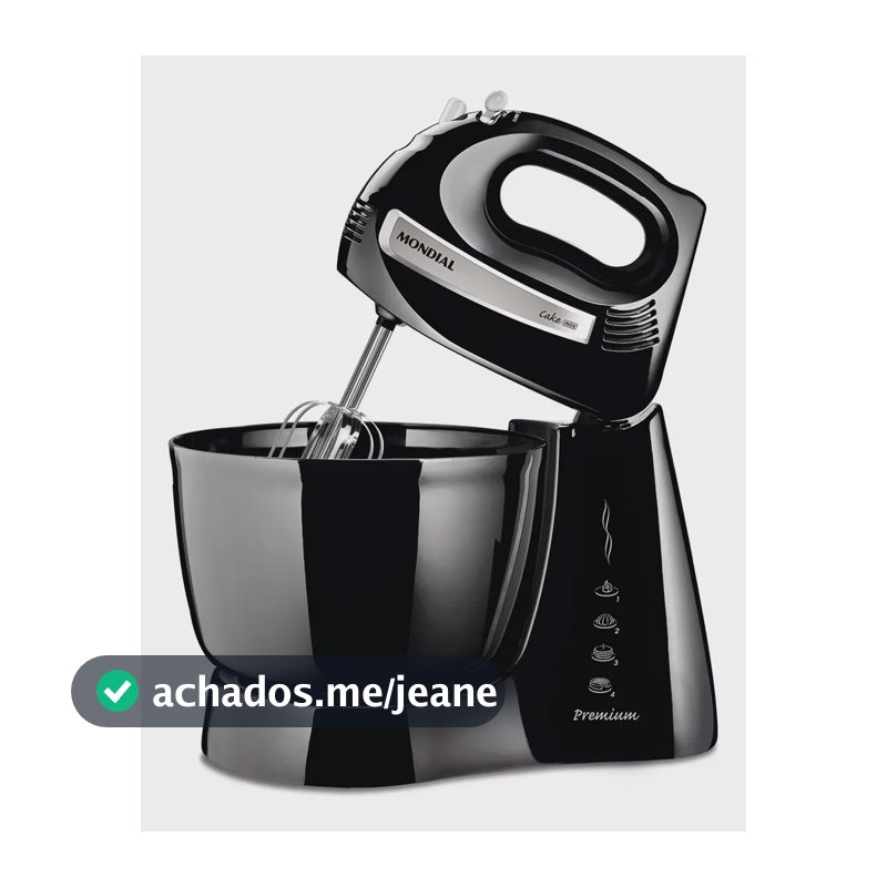Batedeira Cake Premium, Mondial, 500W - B-50-B