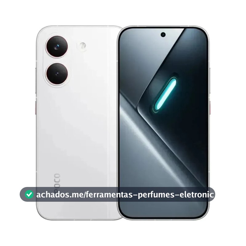 Celular Xiaomi Poco X8 Pro 8gb Ram 512gb Rom Dual Sim 6.59 Amoled Dimensity 8500 Ultra White