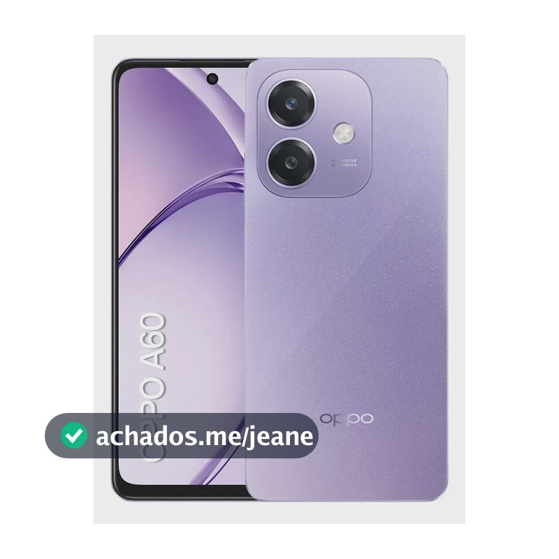 Smartphone OPPO A60 4G 256GB 8GB RAM Lilás