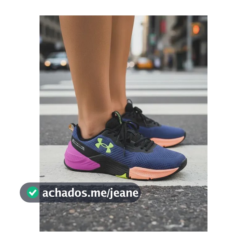 Tênis Confortável Corrida Academia Tribase Under Armour Azul 42 Br