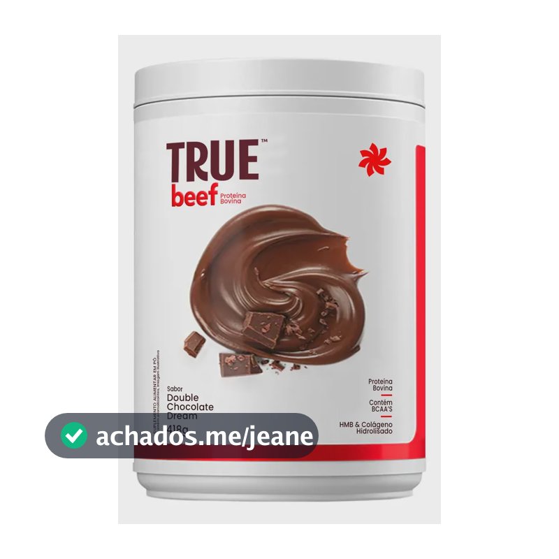 Proteína Beef Protein 418g - True Source Sabor Chocolate