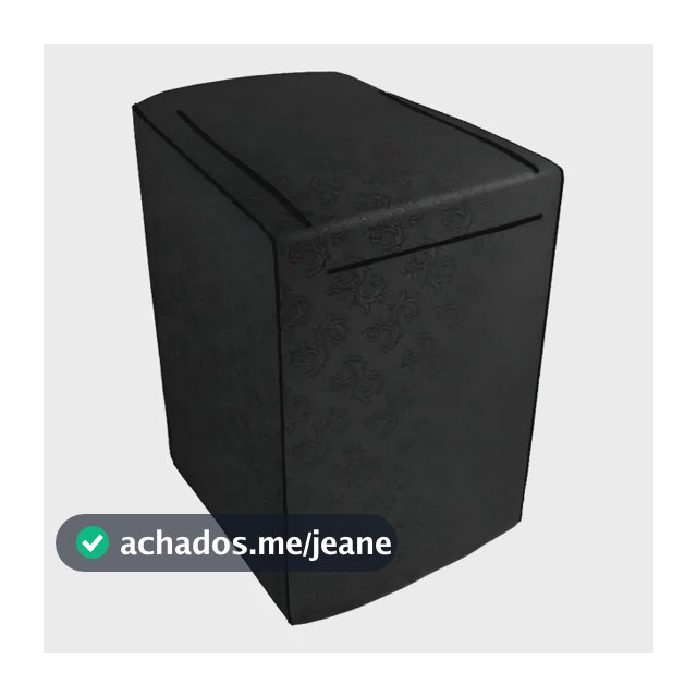 Capa Máquina De Lavar Brastemp 6 Á 18kg Impermeável C Ziper