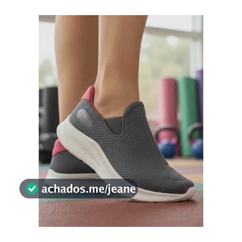 Tênis Olympikus Flutua Feminino Corrida Leve - Original Chumbo 37,0 Br