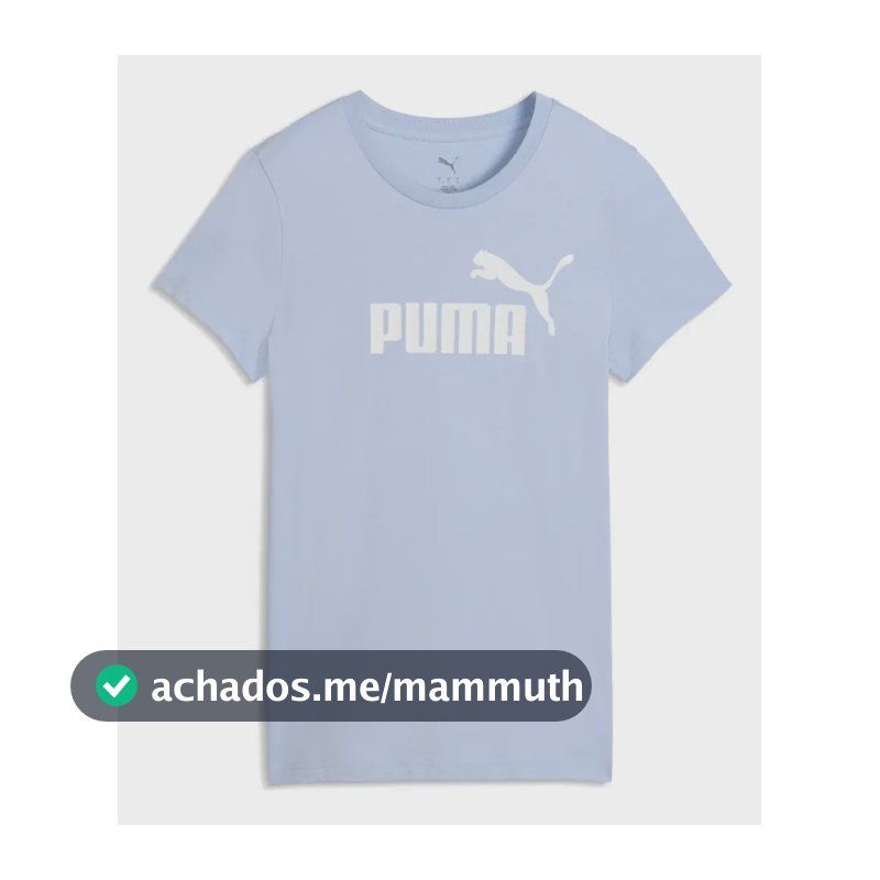Camiseta Feminina Ess No. 1 Logo Slim Tank Puma Snow Mountain Blue N/a G Liso