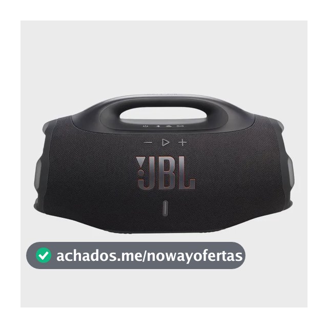 Caixa De Som Bluetooth JBL Boombox 4 PRETA