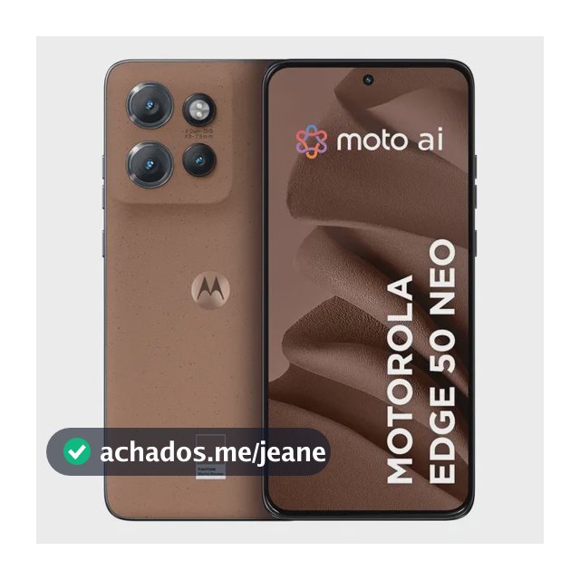 Smartphone Motorola Edge 50 Neo 5g - 256gb 8GB RAM + 8GB RAM Boost 50mp Sony Camera Moto Ai Ultrarresistencia Militar - Mocha Mousse