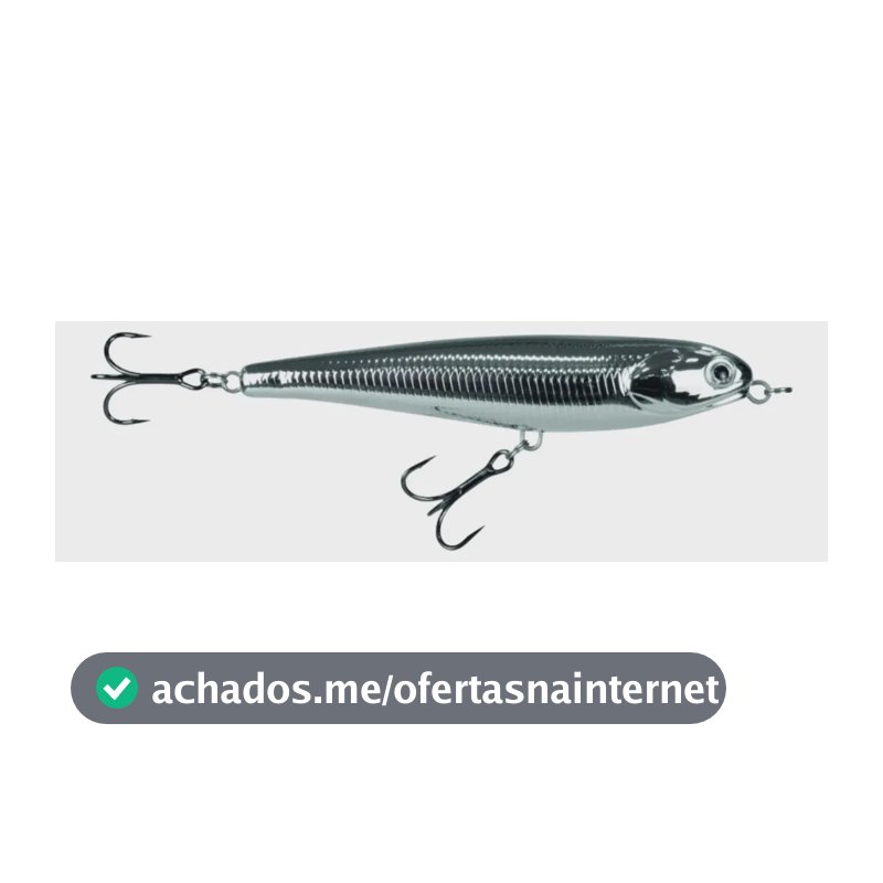 Isca Artificial Lin Stick 100 Superficie Crome