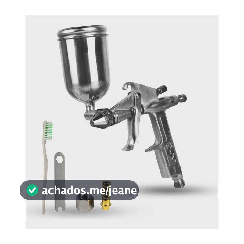 Pistola De Pintura Mod Mini K3 Bico 0,5mm Wwsoldas