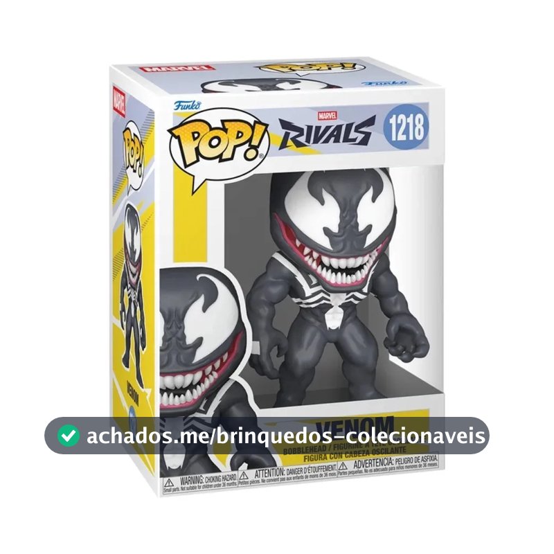 Boneco Funko Pop! Marvel Rivals - Venom Com Chase