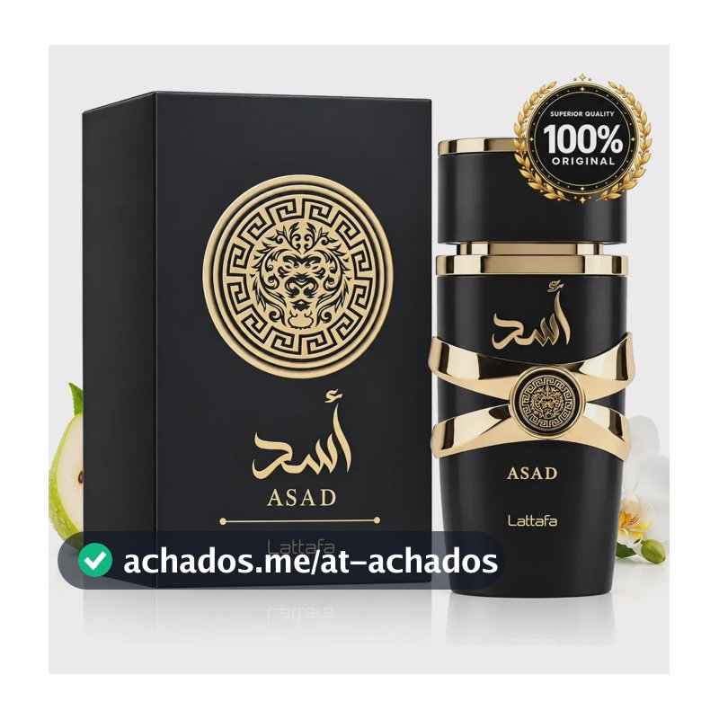 Perfume Lattafa Asad Masculino 100ml Edp Original Importado