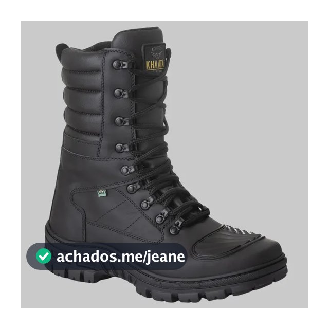 Coturno Militar De Segurança Bota Adventure Zíper Premium