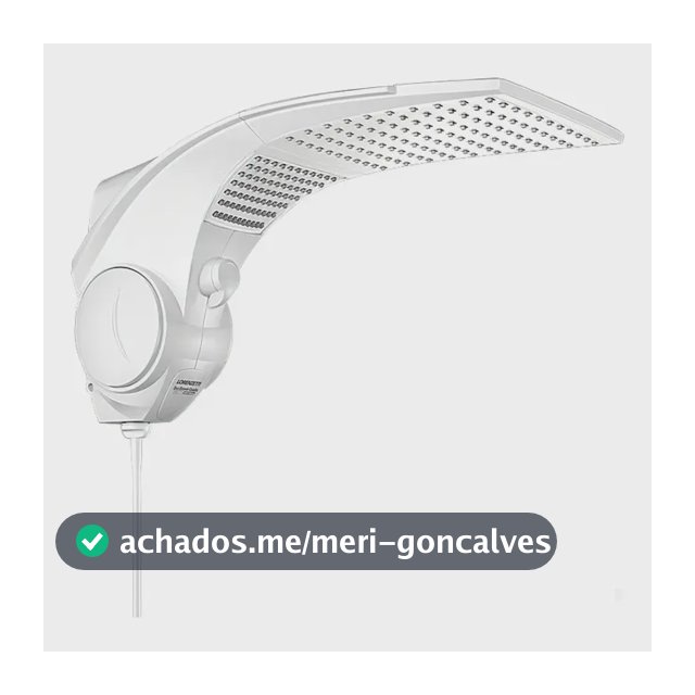 Chuveiro elétrico de parede Lorenzetti Duo Shower Quadra Turbo Eletrônica branco 7500W