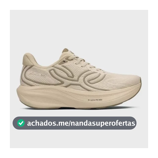 Tênis Feminino De Corrida Corre Max Olympikus Bege 36 Br