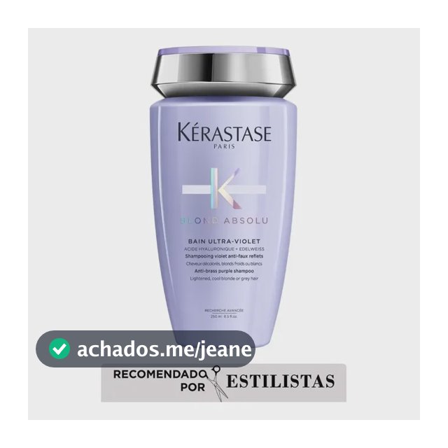 Shampoo Ultra Violeta Kérastase Blond Absolu Bain | 250 ml |