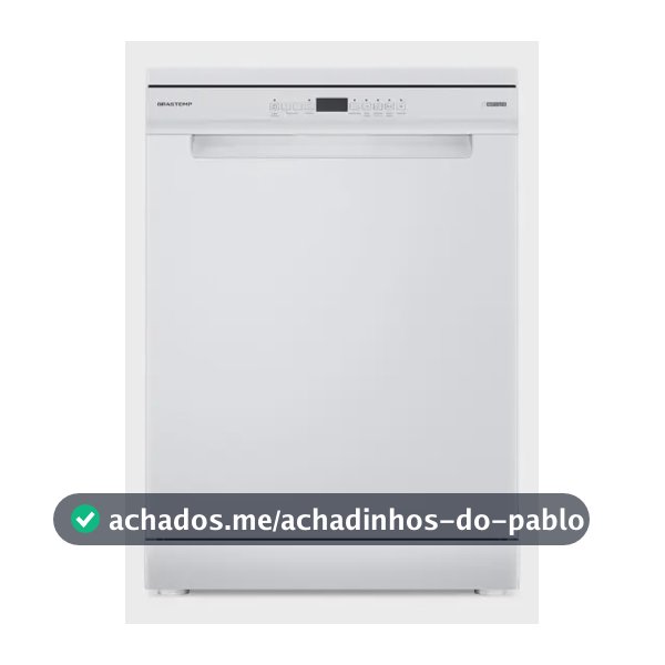 Lava-Louças Brastemp 14 Serviços Branca Com Smart Sensor - BLF60AB