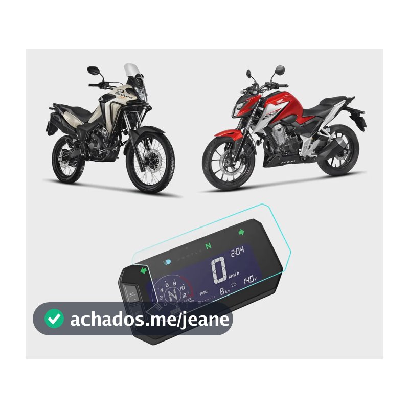 Película Adesivo Proteção Painel Honda Cb300f & Sahara300