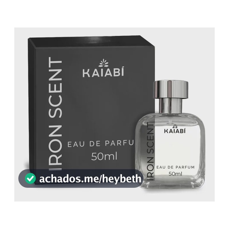 Perfume Masculino Iron Scent