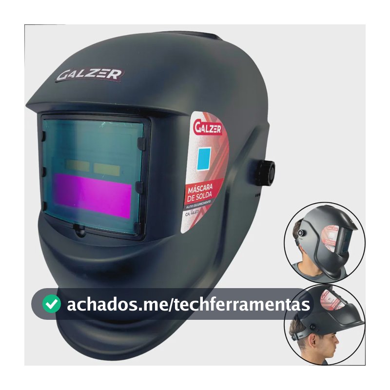 Galzer Sem Regulagem Fotosensível Preto Lisa