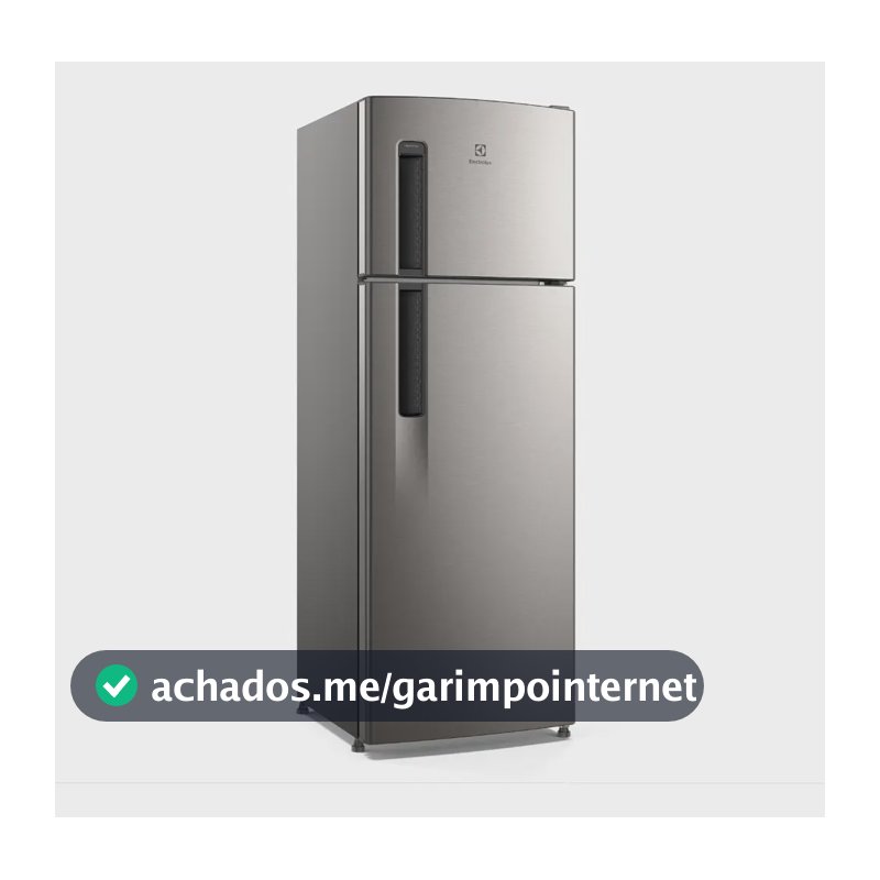 Geladeira Electrolux Frost Free 320L Duplex Inox Look (TF38S)