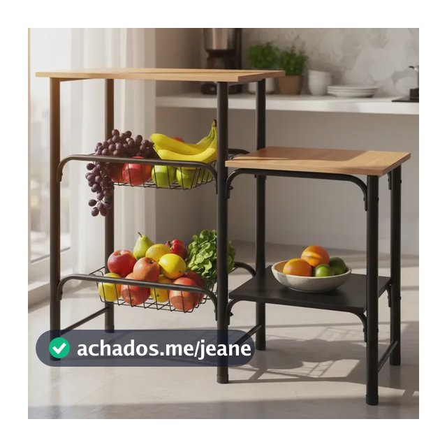 Fruteira Duplex 2 Em 1 - Base Forno - Bebedouro Monaco