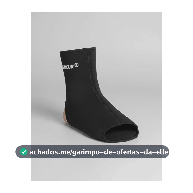 Tornozeleira Esporte Mercur Neoprene Exercicio Tornozelo Tamanho Pp