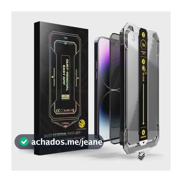 Película Privacidade 3d Com Aplicador Compatível Com iPhone