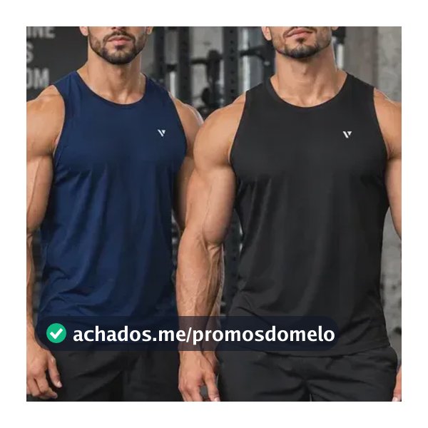 Kit 3 Regata Dryfit Camiseta Masculina Academia Treino Voker