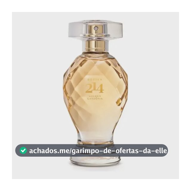 Golden Gardênia Botica 214 Eau De Parfum 75ml