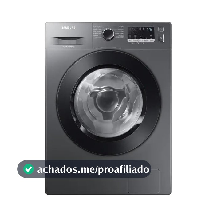 Lava E Seca Samsung Wd11m Com Digital Inverter Inox 11kg Cor Inox look