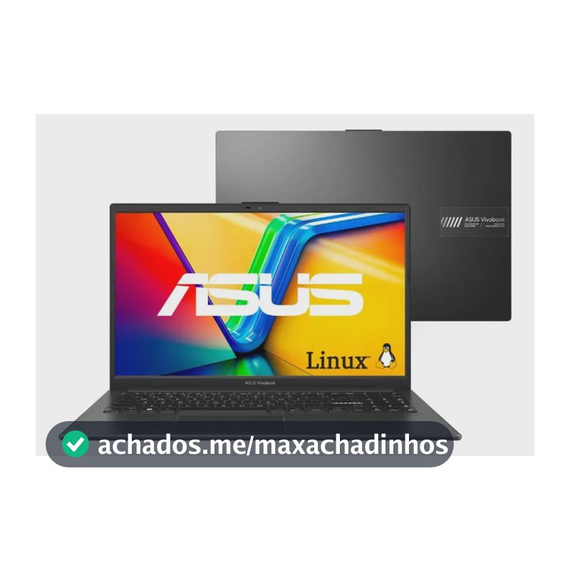Notebook Asus Vivobook Go 15 Amd Ryzen 5 7520u 16gb 512ssd Mixed Black