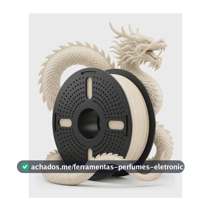 Filamento Impressora 3d Print Pulse Pla 1.75mm Branco Off White