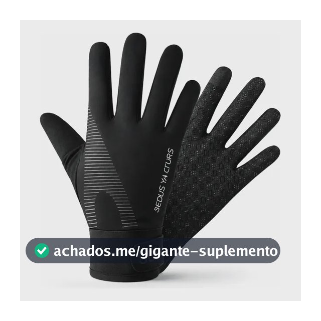 Luva Conforto Ciclismo Dedo Inteiro Bike Mtb Speed Promoção