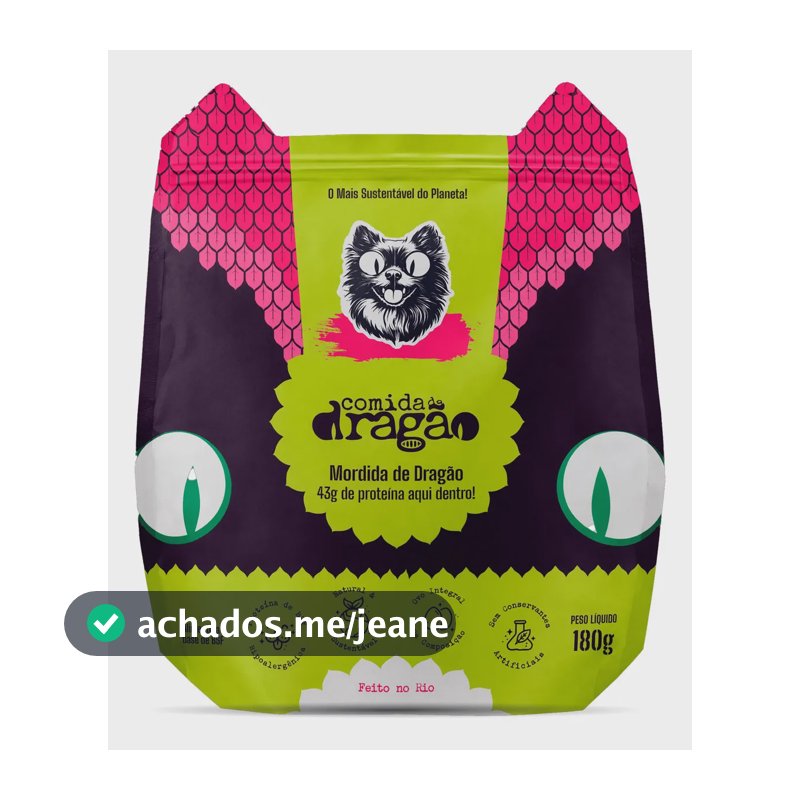 Petisco Para Cães Mordida De Dragão - 180g