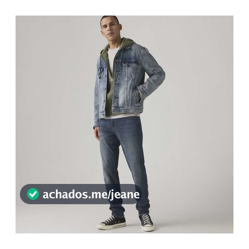 Calça Jeans Levi's®512® Slim Taper Lavagem Escura 288331454 Lavagem Escura 30x34 Usa | 38 Br