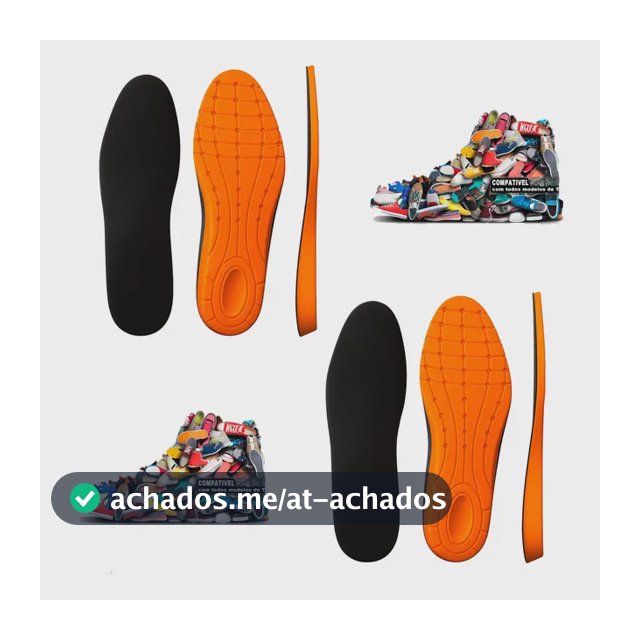 Kit 2 Palmilha Ideal Para Tênis De Gel Macia Ortopédica Fina