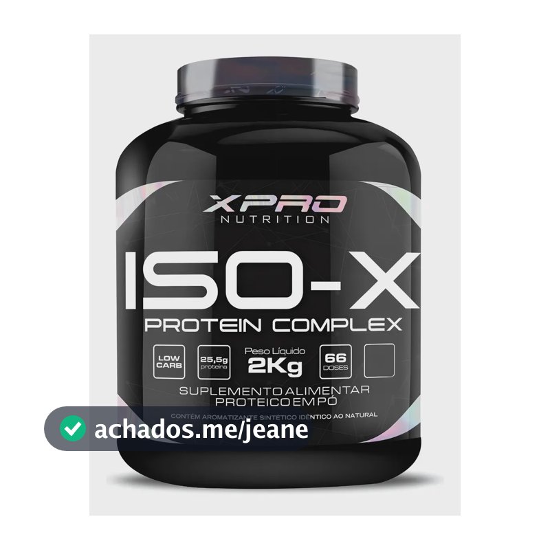 Whey protein XPro Nutrition Blend Isox em pó sabor Baunilha x 2kg