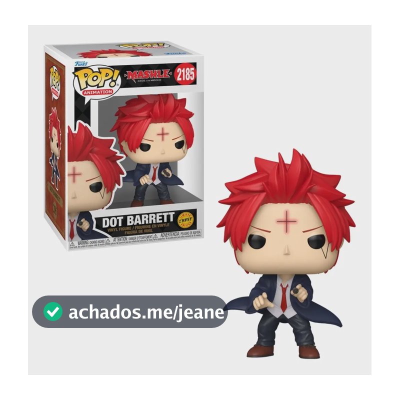 Boneco 12828 Mashle Dot Barrett 12cm Funko Pop!