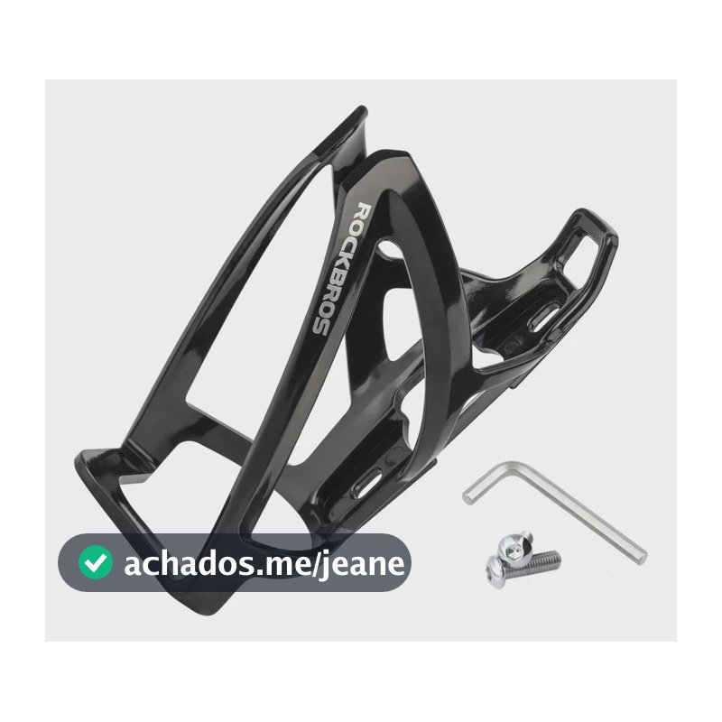 Suporte de Caramanhola Central Mod 07 Mtb Nylon Rockbros Cor Preto ergonómica