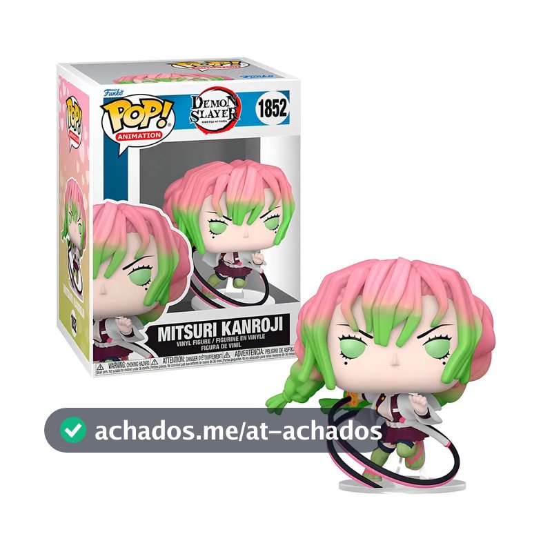 Animação Funko Pop: Demon Slayer - Mitsuri Attacking
