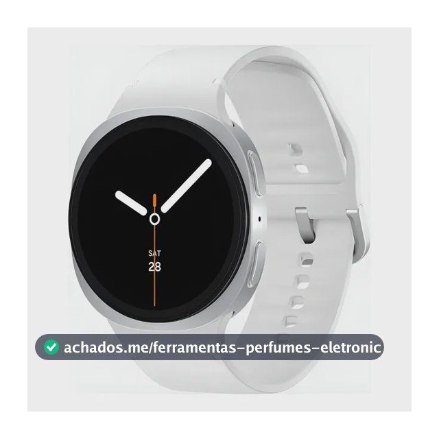 Smartwatch Samsung Galaxy Watch8 LTE 44mm, Com Galaxy AI e GPS, Prata