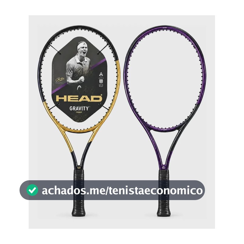 Raquete Head Gravity Mpl Zverev 2026 - L2 - 280g Ed Especial Dourado-escuro L2