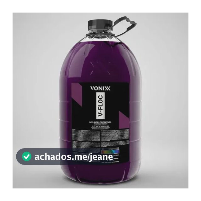 Shampoo Automotivo Neutro Concentrado V Floc 5L Vonixx