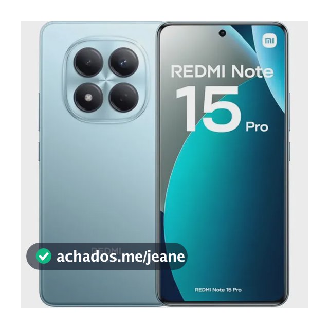 Xiaomi Redmi Note 15 Pro 8 GB de RAM 256 GB Rom 4G Lte 200 mpx Glacier Blue