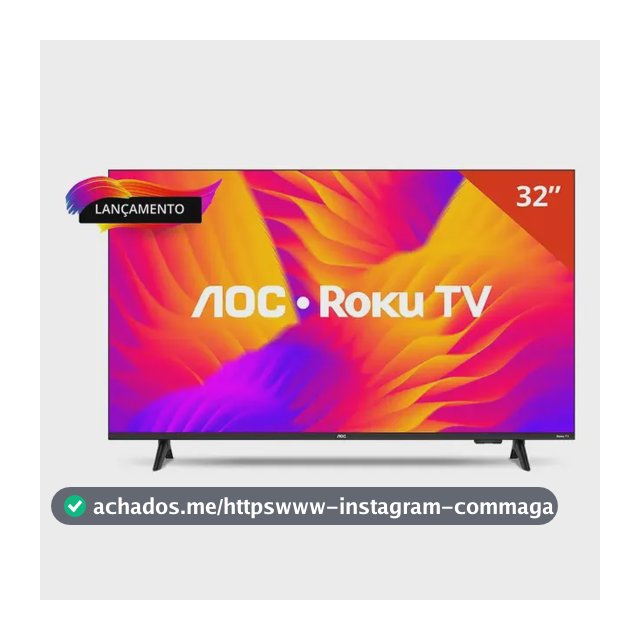 Smart Tv Aoc Dled 32 Wi-fi Roku Tv Quad Core 32s5155/78g