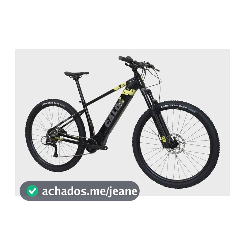 Bicicleta Mtb Aro 29 E-bike Caloi Explorer Eletrica 2025 Cor Preto Tamanho Do Quadro M