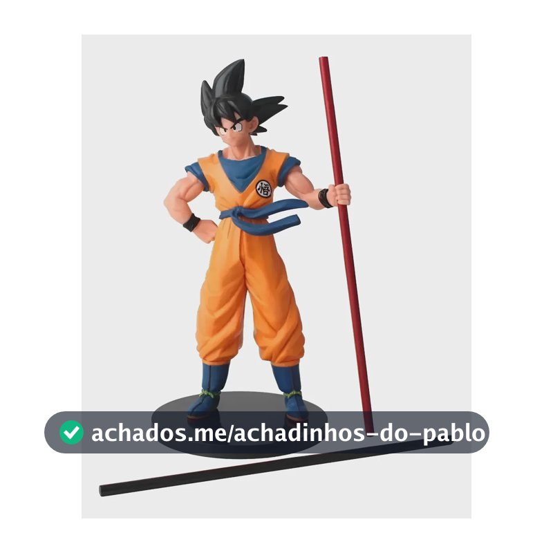 Son Goku Action Figure Dragon Ball Z Peça De Colecionador